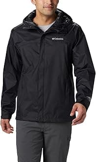 ColumbiaMen's Watertight Ii Rain Jacket, Black, S