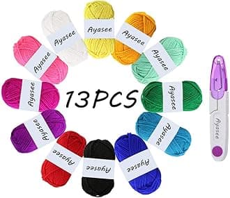 Yarn Knitting Loom Crochet Swift Yarn Fiber String Ball Wool Winder DIY Tool Kit (13)