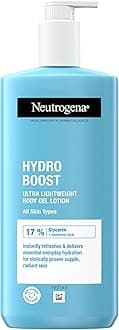 Hydro Boost Body Gel Cream (1x 400ml), Body Lotion with Refreshing and Ultra-Light Formula for Normal to Dry Skin, Naturally Derived Hyaluronic Acid, Body Moisturiser for Advanced Hydration