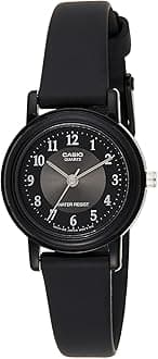 Women's LQ139A-1B3 Black Classic Analog Casual Watch, Black, Analog Watch,Quartz Watch,Quartz Movement