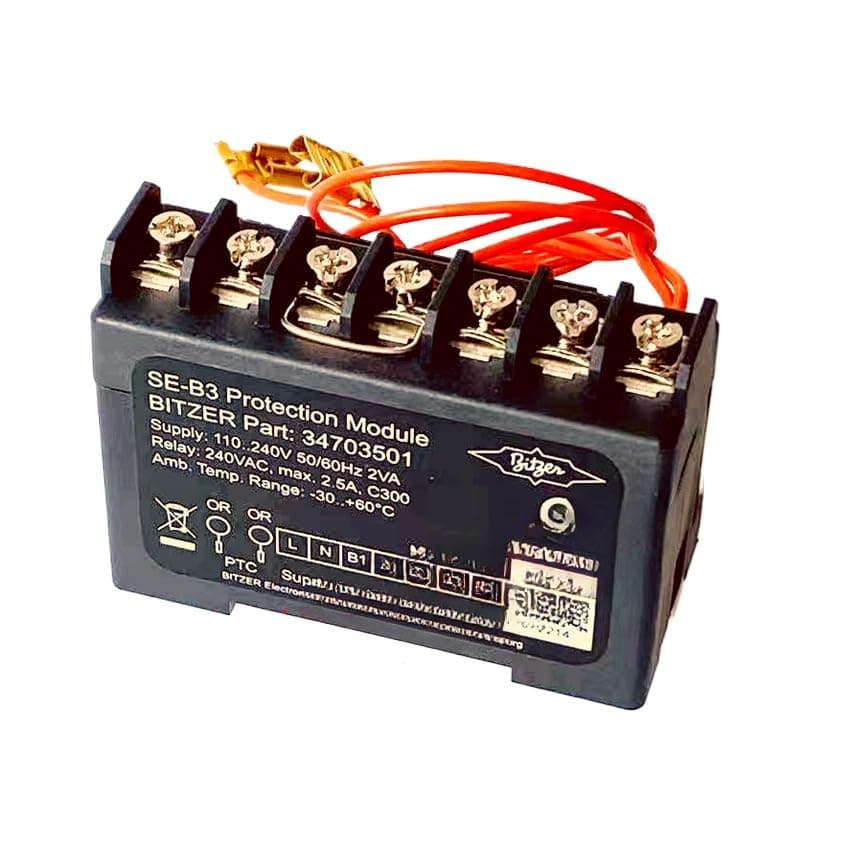 1pc new compressor protection module Lodam SE-B1/B2/E1/- B3 34702701/1710/3501 (Bitzer正品 SE-B3 34703501)