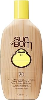 SUN BUM MOISTURIZING Sunscreen Lotion Cream SPF 70 (US Import)