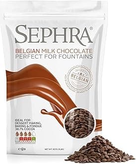 Sephra Belgian Couverture Fountain Ready Chocolate Callets - Milk 2.5kg