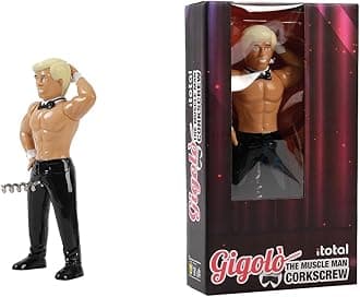 I-Total - Plastic Bottle Opener/Bottle Opener Funny Perfect for Funny Gift (Man with Bowtie)