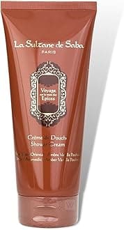 La Sultane de Saba - Shower Cream - Ayurvedic - Amber Vanilla Patchouli, 200ml - 6.7 Oz