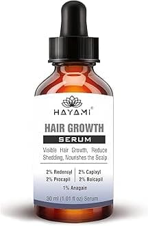 Ultimate Hair Serum with Potent Blend of Redensyl, Procapil, Capixyl, Baicapil & Anagain - Advanced Solution for Thickening & Revitalizing Thinning Hair
