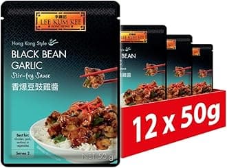 Lee Kum Kee Stir Fry Sauce, Black Bean and Garlic Hong Kong Style, 50 g (Pack...