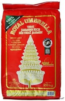 Royal Umbrella Thai HOM Mali Jasmine Rice 20kg | Authentic Fragrant Rice - Alpine Heights