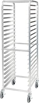 Aluminum Sheet Pan/Bun Rack, 3" Spacing, 20 Tier