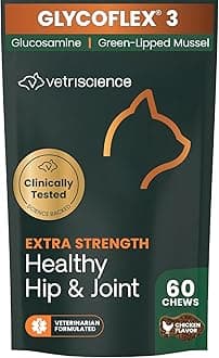 Vetri-Science Laboratories Glyco-Flex III Feline Bite Sized Chew Supplement for Cats
