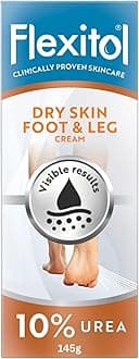 Dry Skin Foot & Leg Cream, Clinically Proven to Hydrate Feet and Legs, Quick Absorbing Foot Care, 48H Hydration, Hydrate, Soften, and Moisturise Very Dry Feet and Legs, 10% Urea, 1 x 485g