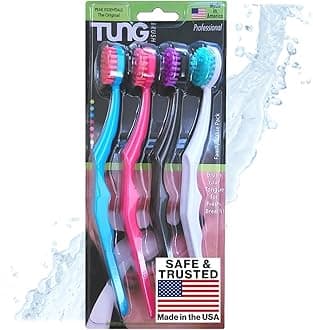 4 Pack - TUNG Brush - Tongue Cleaner