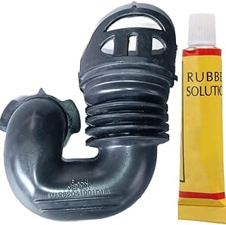 Tub & Detergent Dispenser Box Connecting Hose Suitable for Brand : LG Washing Machines With Synthetic Rubber Adhesive