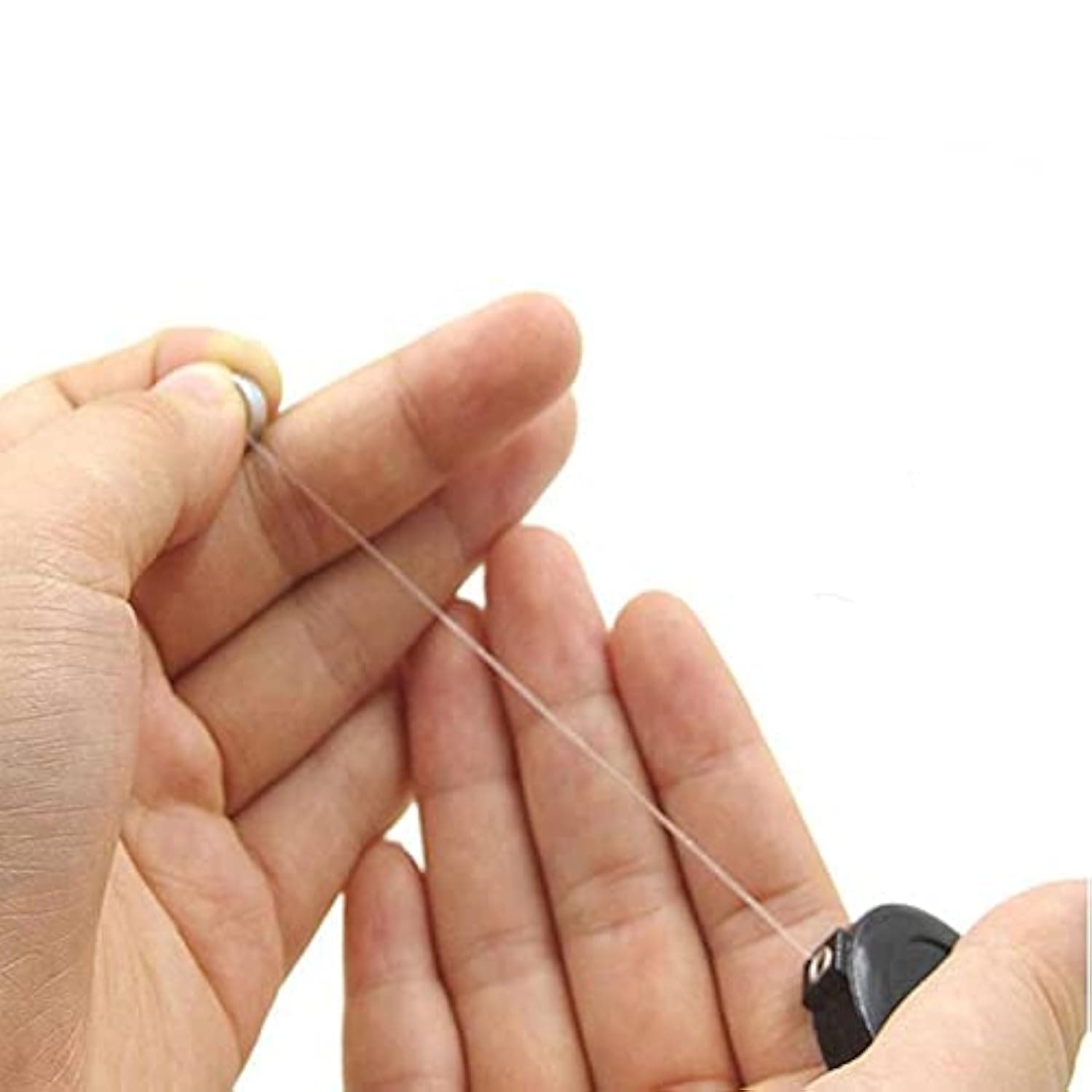 SUMAG 2 Pcs Coins Disappear Device Tool Transparent Thread Magic Tricks Magician Close Up Street Accessory Gimmick Props