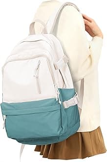 VECAVE Lightweight Casual Laptop Backpack Purse for Women,Travel Backpack with laptop compartment