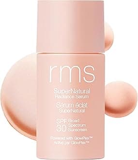 Supernatural Radiance Serum SPF 30 - Lightweight Hydrating Facial Sunscreen with Antioxidants, Natural Glow Enhancer, Broad Spectrum UVA/UVB, 1 oz