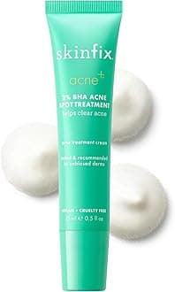 2% BHA Spot Treatment - 0.5 fl oz - Clears Acne Blemishes & Blackheads with Niacinamide - Fragrance Free - Vegan, Cruelty Free