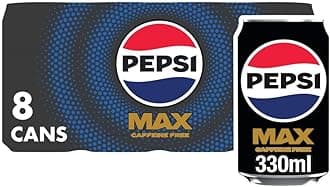 Max No Caffeine & No Sugar Soft Drinks, 8 x 330ml