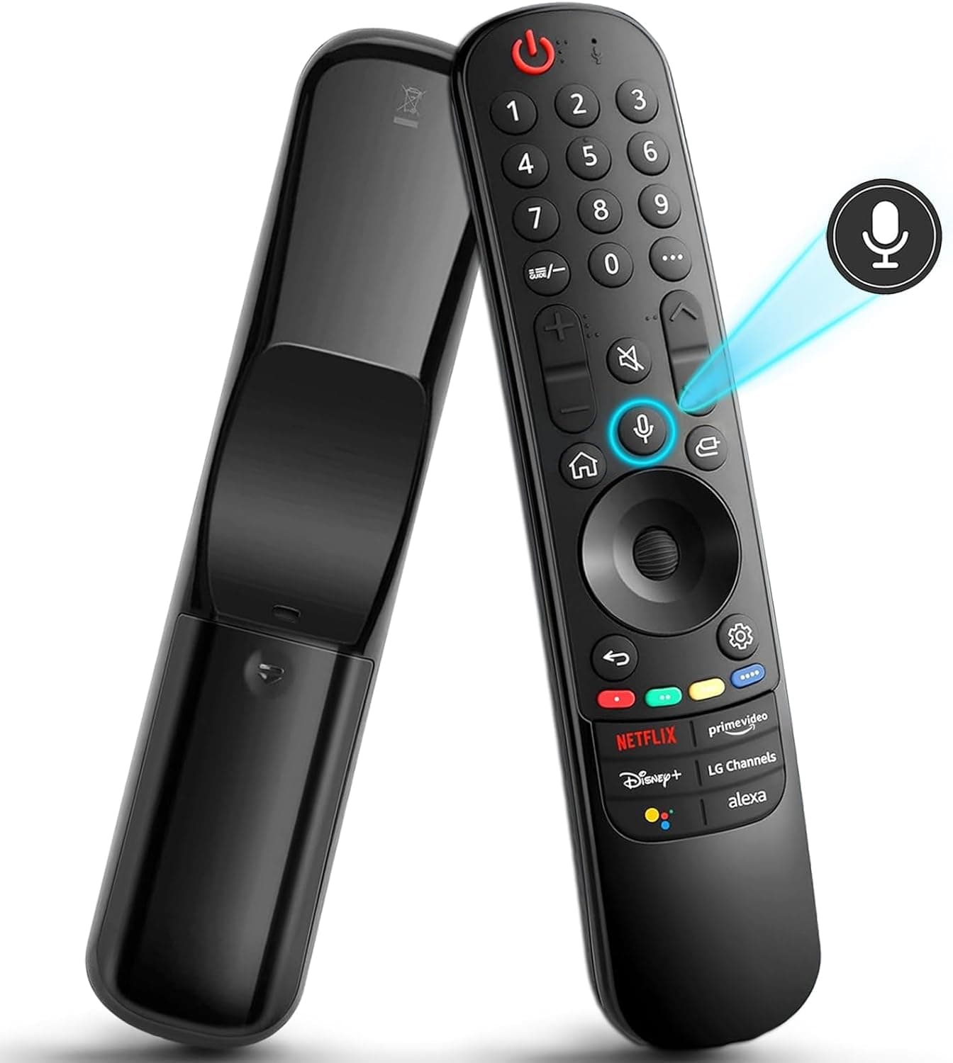 Magic Remote for LG-Smart-TV Remote Control Replacement with Pointer and Voice Function Compatible for 2017-2023 LG UHD OLED QNED NanoCell 4K 8K Models TVs