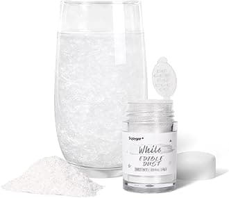 White Edible Glitter
