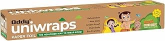 Oddy Uniwraps Food Wrapping Paper 11" x 20 Mtrs, with Chhota Bheem Pencil Topper