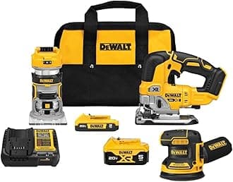 DEWALT 20V MAX* 3-Tool Combo Kit (DCK307D1P1)