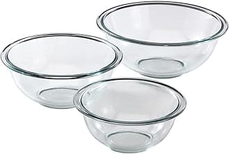 Pyrex Prepware 3-Piece Glass Mixing Bowl Set