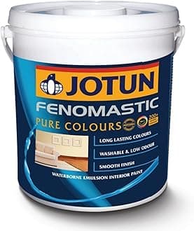 Jotun Fenomastic Pure Colours Emulsion: Elevate Your Interiors with Quality Paint - 10L (White)
