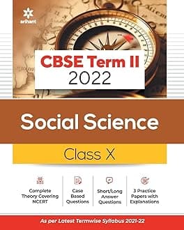 Arihant CBSE Social Science Term 2 Class 10 for 2022 Exam (Cover Theory and MCQs) (Old Edition) Paperback – 20 November 2021