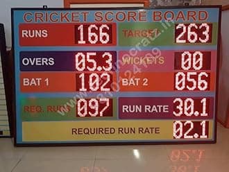 Ae Semi Digital L.E.D. Cricket Scoreboard (CKS-04)
