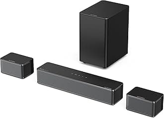 ULTIMEA Sound Bars for TV 5.1 Bass Max Surround Sound