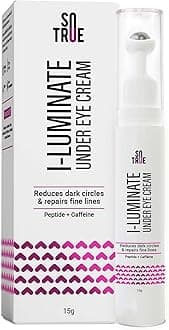 i-luminate Under Eye Cream for Dark Circles for Women | For Puffy Eyes & Fine Lines, 15g | Enriched with Aloe Vera, Jojoba Seed & Vitamin E | Suitable for All Skin Types