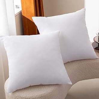 Microfiber Pillow Filler 18x18 Inch | Cushion Insert 45x45 cm, Set of 2
