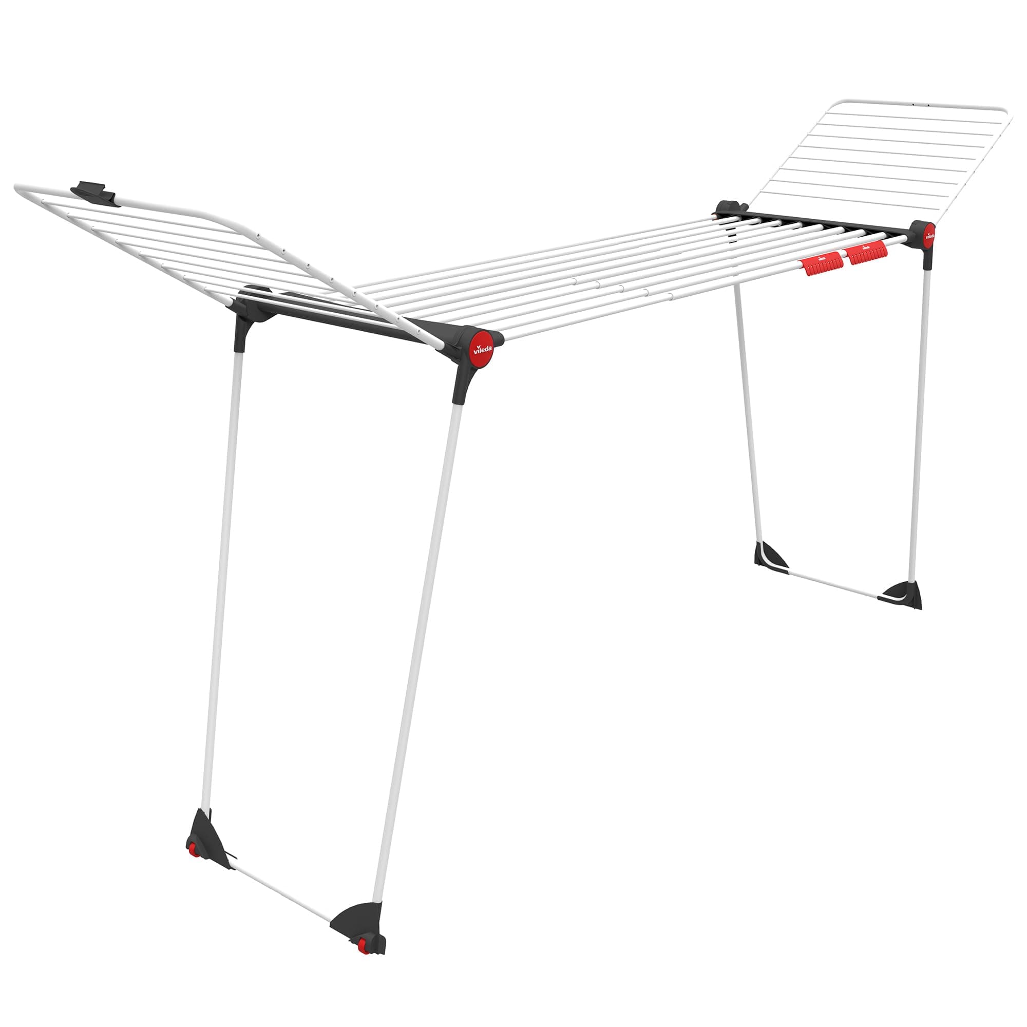 Infinity Flex Plus Extendable Clothes Airer, Indoor Clothes Drying Rack with upto 30m Drying Space, With Two Additional Sock Hangers, Holds upto 3 Loads of Washing