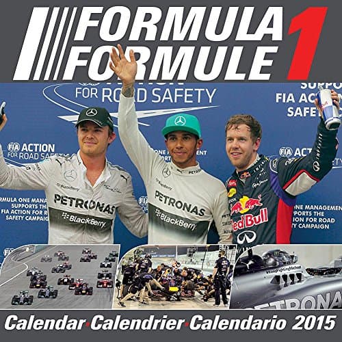 2016 Formula 1 Wall Calendar