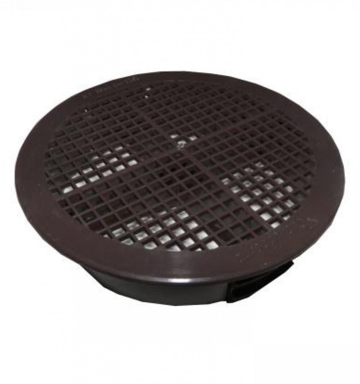BM406B Brown 3" Round Soffit Vent
