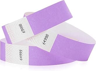 200 WristCo Berry Tyvek Wristbands for Events - Comfortable Tear Resistant Paper Bracelets ID Wrist Bands for Concerts Festivals Admission Party Identification