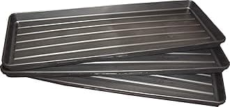 Whitefurze PLASTIC GROW BAG GROWBAG TRAY GARDEN PLANT WATERING TRAYS 1 2 4 5 10 PACK (2 Trays)