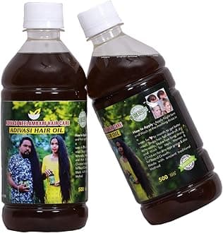 HAIR CARE Herbal Adivasi Herbal Pure Adivasi made for Hair Growth/Hair Fall Control Oil (500 ML)