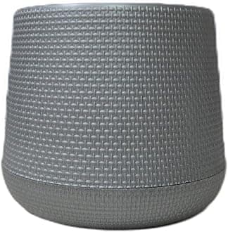 Credence Multicolour Self Watering Pots 9 inch/Self Watering Pot/Flower pots/Virgin Plastic Multicolour Flower Pot/Plant Pots for Home Decor, Living Room and Office Decor (Grey)