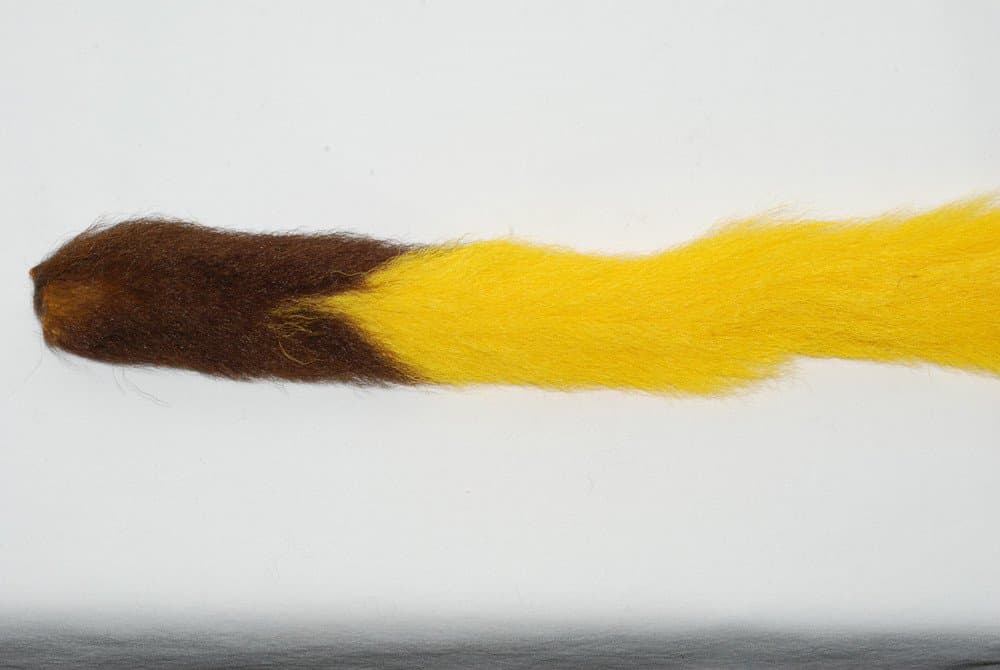 Hareline Calf Tail White