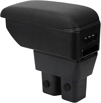 Armrest Compatible with Suzuki Jimny JB64W JB74W 2018-2024 Center Console Organizer Armrests Double Layer Storage Space Usable for Elbow Support