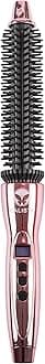 Calista Perfecter Pro Heated Round Brush - Thermal, Hot Styling Brush, For Women, 0.75 Inch, Rose Gold, Adjustable Temp & Dual Voltage