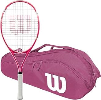 Wilson Tempest Pro Lite Tennis Racquet Bundled with an Advantage 2.5 Tennis Bag or Backpack – Optional Accessories