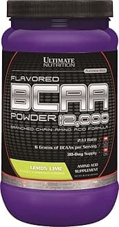 Ultimate Nutrition Platinum Series BCAA Powder 12000 Lemon Lime, 457 g