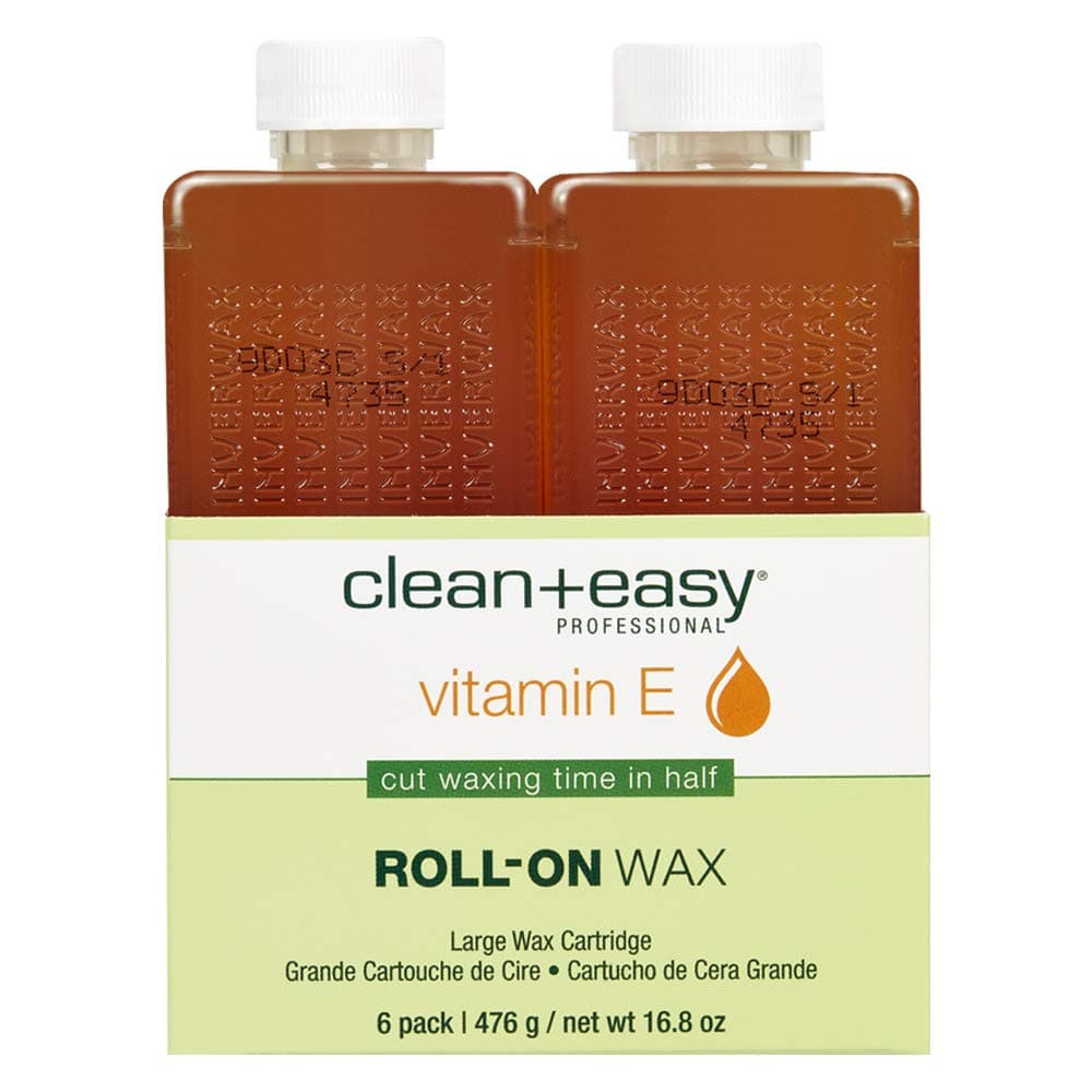 - Vit E Roll-On Wax 6-pack Large Vitamin E, Net Wt. 16.8 oz