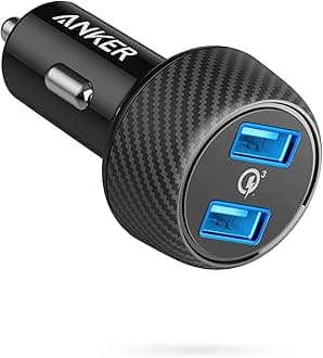 Anker Quick Charge 3.0 39W Dual USB Car Charger Adapter for Galaxy S10