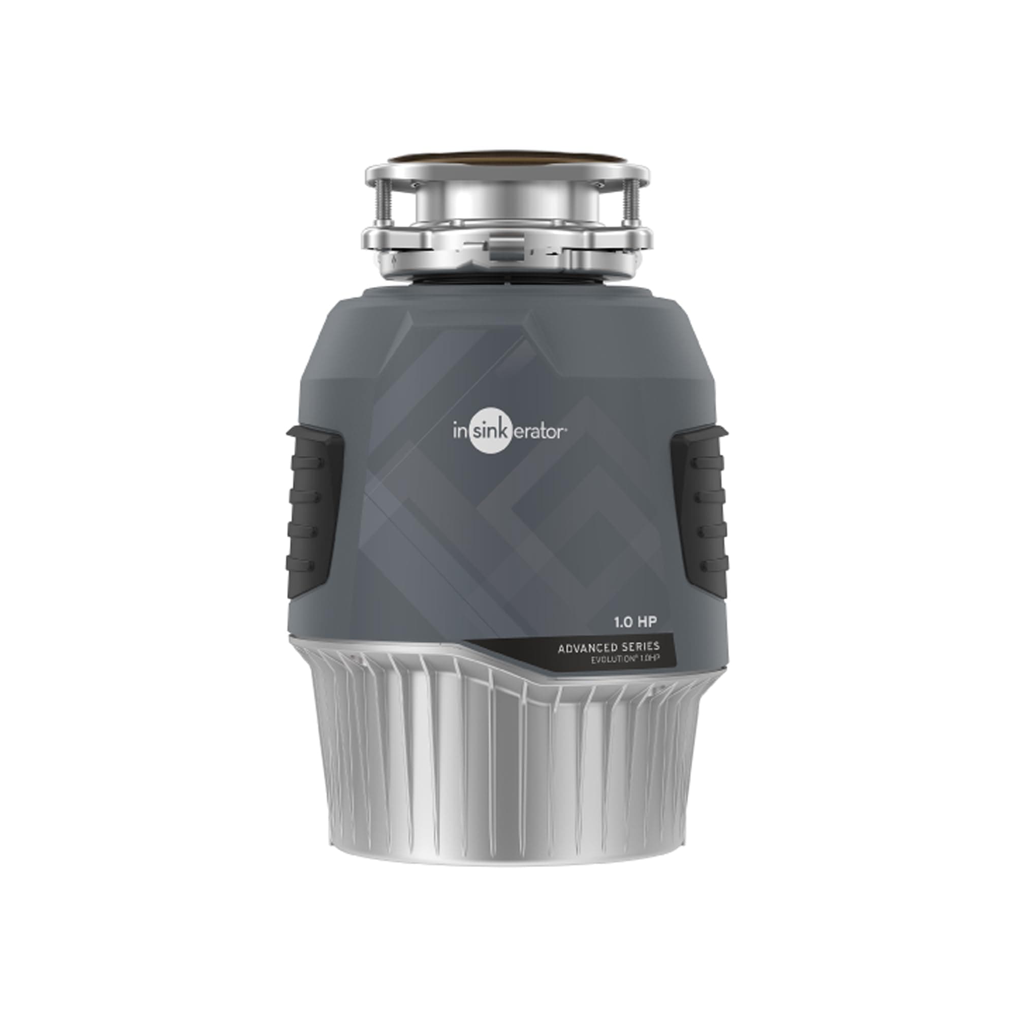 InSinkErator Evolution 1HP 1 HP Garbage, Advanced Series Continuous Feed Food Waste Disposer, Gray