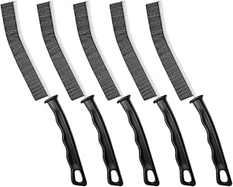 Crevice Cleaning Brush, Multifunctional Hard-Bristled Gap Scrub Brush, Gap Cleaning Tool, Home Essentials, Bathroom Cleaner Tools for Household Use, Kitchen, Window, Faucets, Toilet, Grout, Car, 5pcs