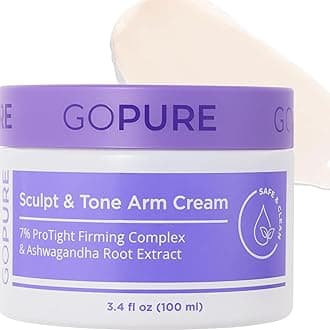Sculpt & Tone Arm Cream – Firming And Tightening Cream For The Arms, Smooths The Look Of Wrinkles, Deeply Hydrates, Firms The Look Of Crepey Texture On The Arms